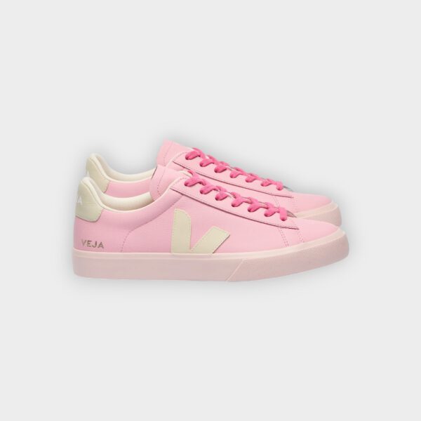 Veja - Zapatillas Campo leather guimauve pierre petale