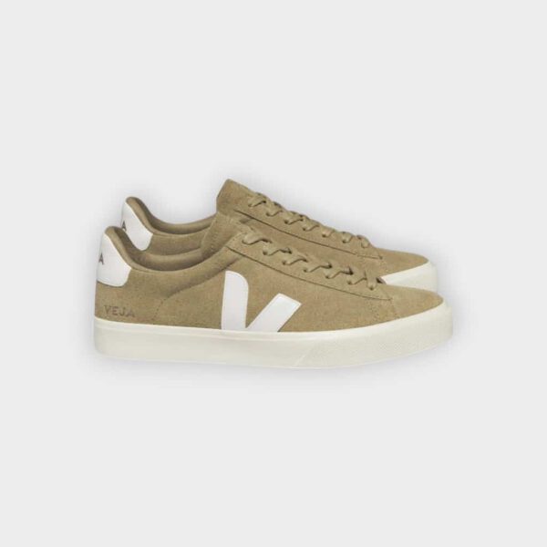Veja - Zapatillas Campo suede dune white