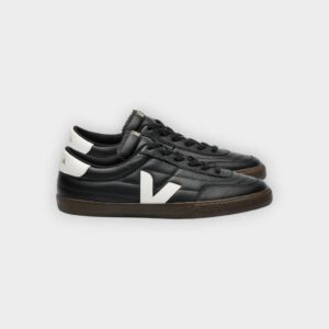 Veja - Zapatillas Panenka leather black white