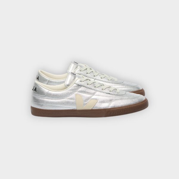 Veja - Zapatillas Panenka leather silver pierre bark