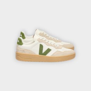 Veja - Zapatillas V-90 leather pure kiwi almond natural