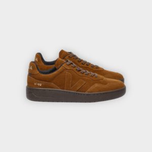 Veja - Zapatillas V-90 suede full cognac eagle