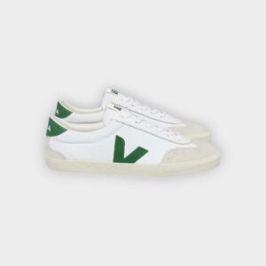 Veja - Zapatillas Volley canvas white emeraude