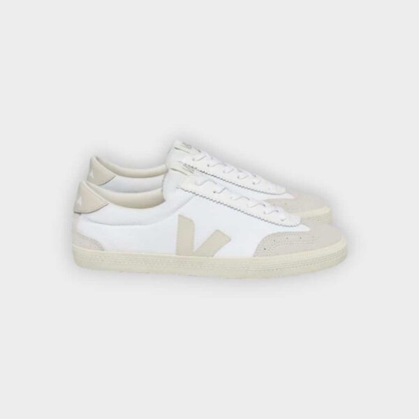Veja - Zapatillas Volley canvas white pierre