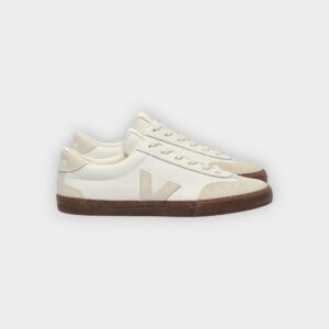 Veja - Zapatillas Volley leather white natural bark
